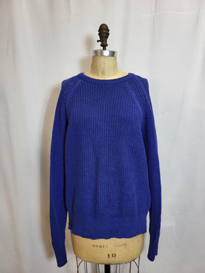 Tricot de coton bleu royal PAUL SMITH