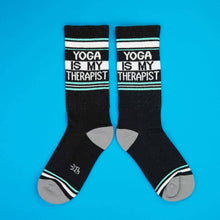 Chaussettes Yoga Is My Therapist Gym Crew