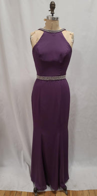 Robe de bal mauve