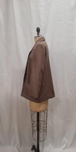 Veste de laine taupe