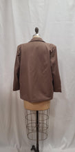 Veste de laine taupe