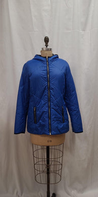 Manteau doudoune bleu