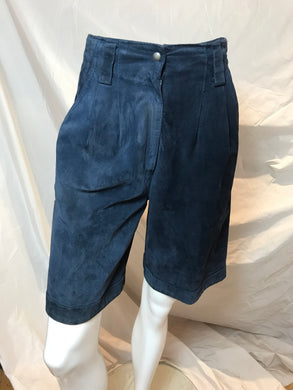 Bermudas suède marine