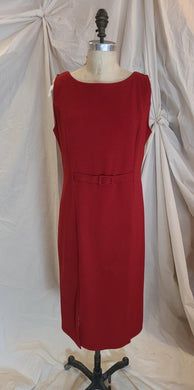 Robe tailleur rouge