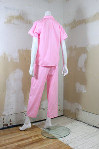 Ensemble pyjama en coton rose