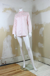 Blouse de coton rose pastel