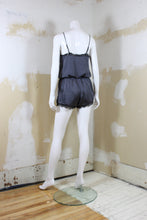 Romper satin gris