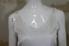 Camisole déshabillée blanche vintage