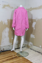 Manteau style "froc" rose bonbon